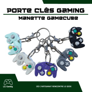 Porte-Clés Manette GameCube