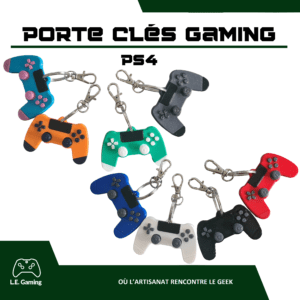 Porte-Clés Manette PS4