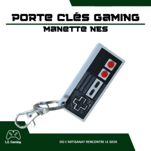 Porte-Clés Manette NES